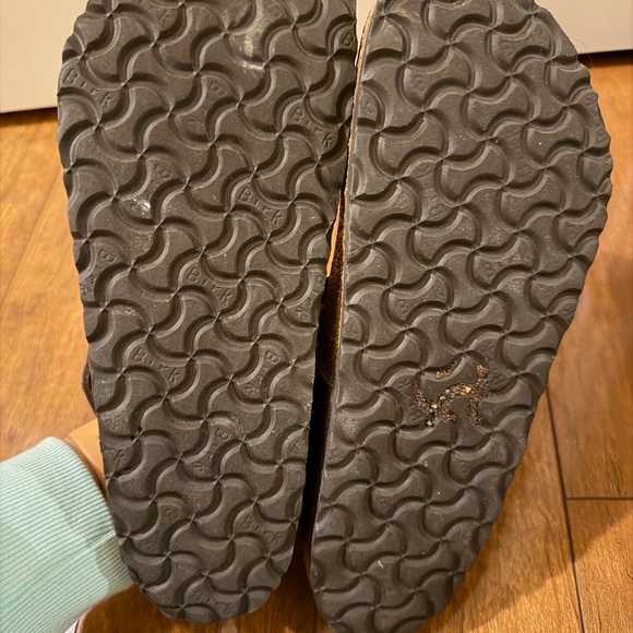 Birkenstock Dark Brown Sandals with Brass Details 41 - Picture 3 of 3